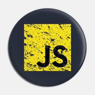 Javascript Vintage Logo Pin