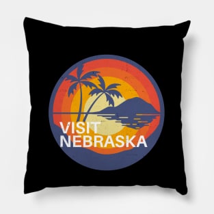 Visit Nebraska Pillow