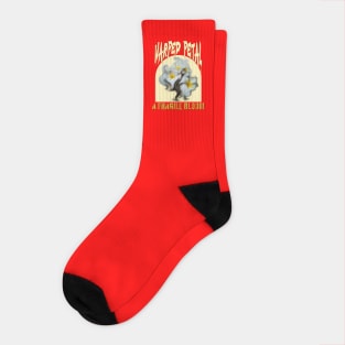 Warped Petal Socks