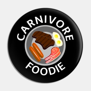 CARNIVORE FOODIE Original Design Pin