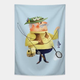 Gone fishing Tapestry