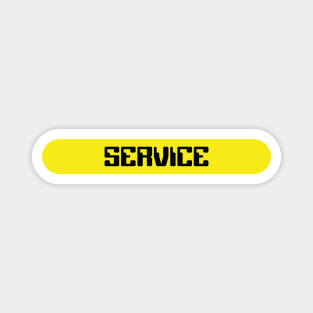 Moon base Service staff Magnet