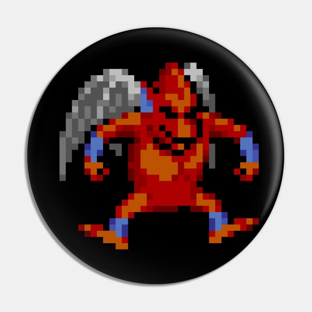 Gargoyle Pin by thepixelcloud