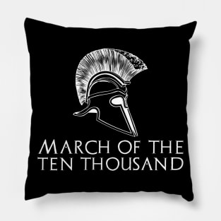 Ancient Greek History Xenophon March Of The Ten Thousand Pillow