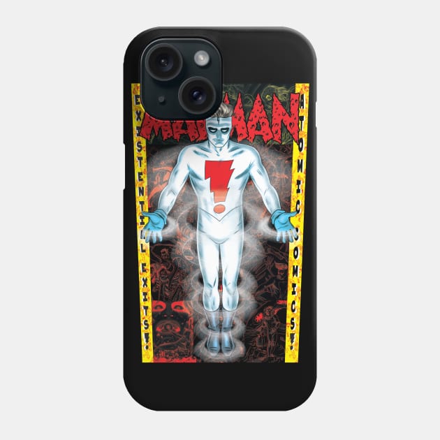 MADMAN Existential Phone Case by MICHAEL ALLRED