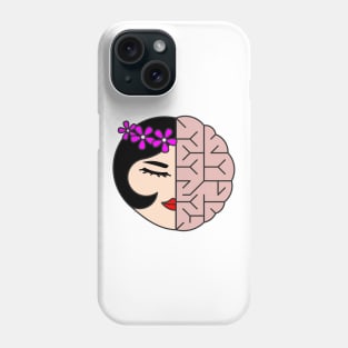 Beauty And Brains Phone Case