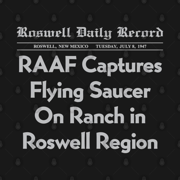 Roswell 1947 Flying Saucer by avperth