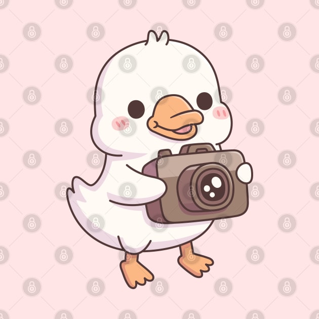 Cute Baby Goose With Camera by rustydoodle