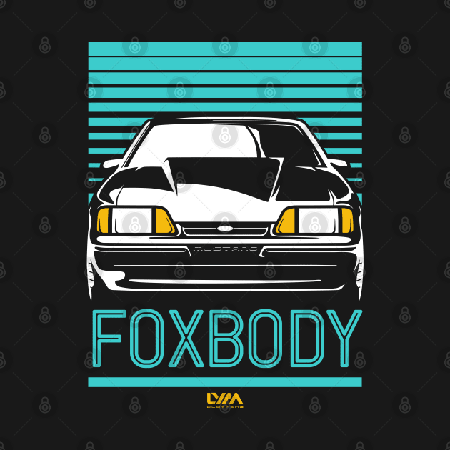 Foxbody Ford Mustang Notch Retro by LYM Clothing