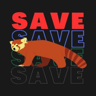 Save Red Panda T-Shirt