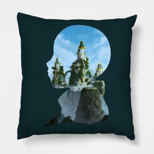 Eastern Air Temple Pillow