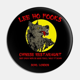 Chopstick Serenade: Lee Ho Fook's T-Shirt - Orient Express Edition Pin