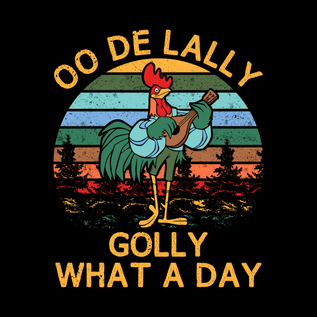 Alan-A-Dale Rooster OO De Lally Golly What A Day Vintage by armanyoan