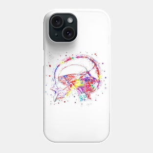 Head veins Phone Case