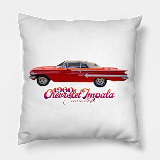 1960 Chevrolet Impala Convertible Pillow