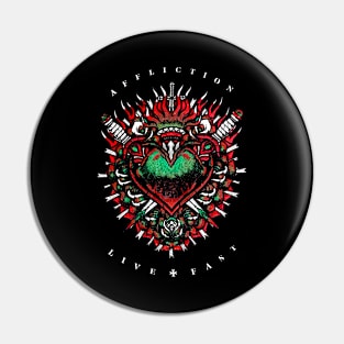 Affliction Heart Pin