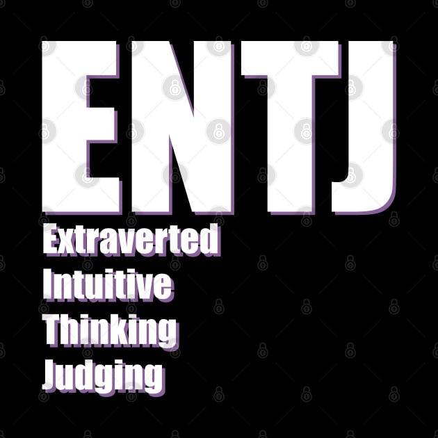 ENTJ The Commander MBTI types 3B Myers Briggs personality by FOGSJ