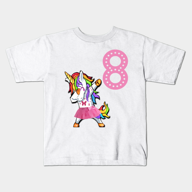 unicorn birthday outfit 8 year old