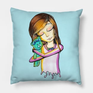 Best Friends (AQB) Pillow