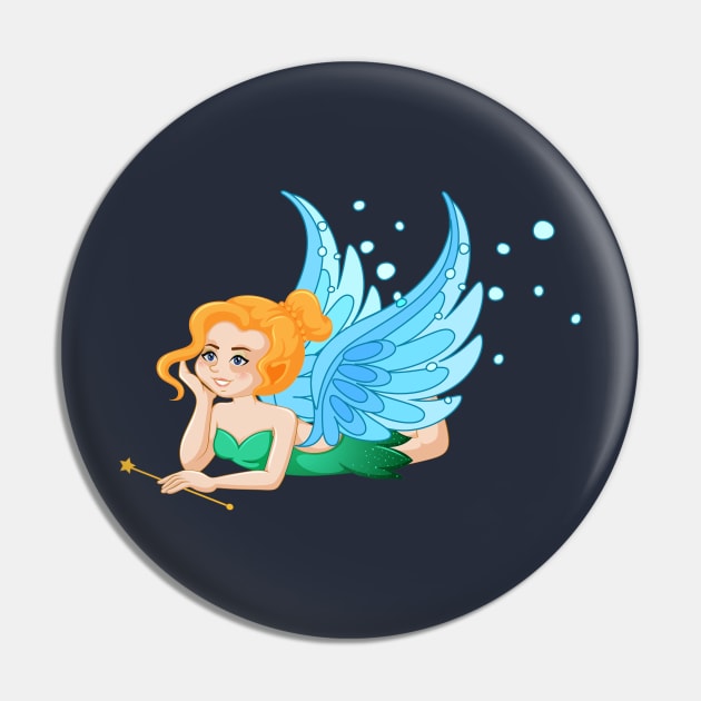 Fairy Angel and her Wand Pin by Madhur