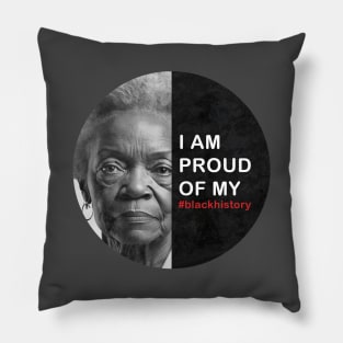 Old Woman Black History | Black History Month | Black Lives Matter | Juneteenth | Black Pride Pillow