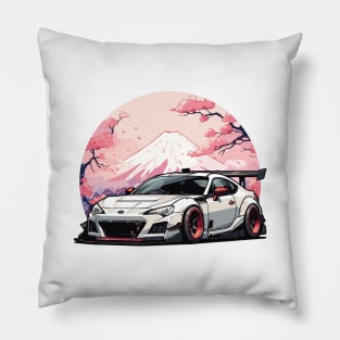 Subaru BRZ Car Art - Widebody Modified JDM Car Pillow