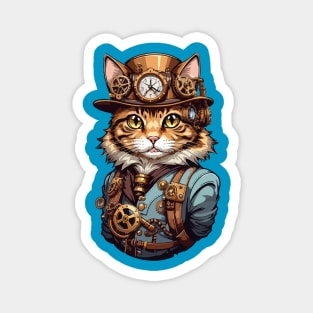 Steampunk, Cat venturer, Victorian Cat Magnet