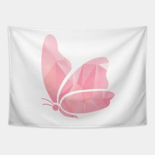 Pink Butterfly Tapestry