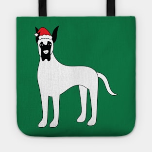 Christmas Great Dane Tote