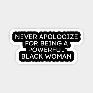 Powerful Black Woman Magnet