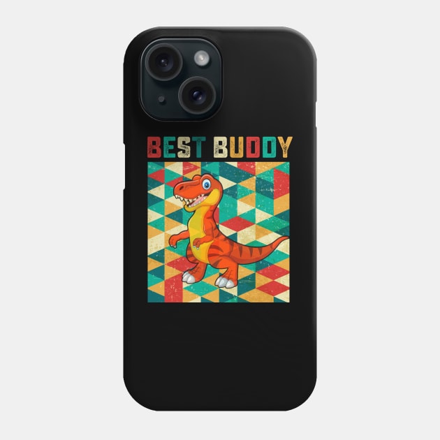 Best Buddy T-Rex Phone Case by danieldamssm