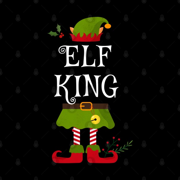 Elf King Shirt , Family Matching Group Christmas Shirt, Matching T Shirt for Family, Family Reunion Shirts by bkls