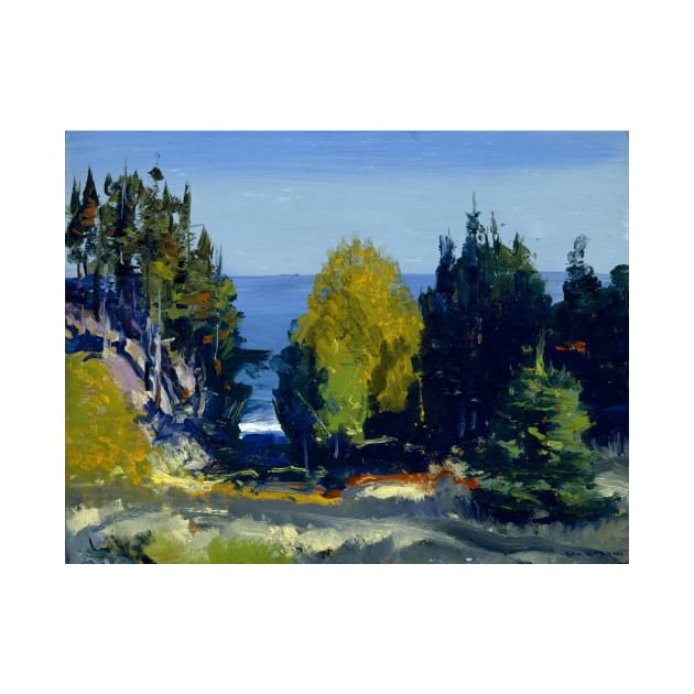 The Grove - Monhegan by George Bellows by Classic Art Stall