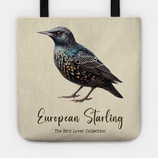 European Starling - The Bird Lover Collection Tote