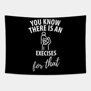 physiotherapist physical therapy gift saying funny Tapestry