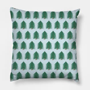 Pine Tree Forest Pillow