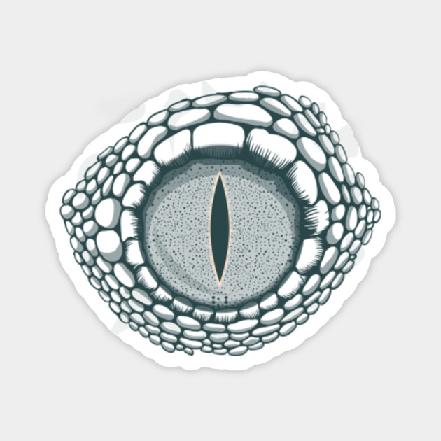 Reptile Simple Animal Eye Drawing Reptile Eye Magnet Teepublic Sketch a simple eye outline. reptile simple animal eye drawing