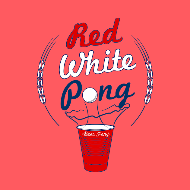 Beer Pong USA by DreamShirts