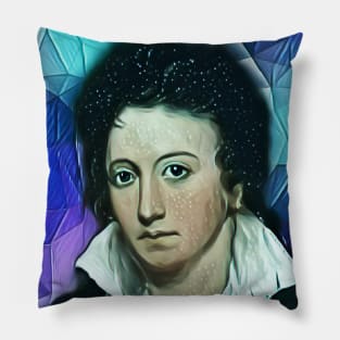 Percy Bysshe Shelley Portrait | Percy Bysshe Shelley Artwork 6 Pillow