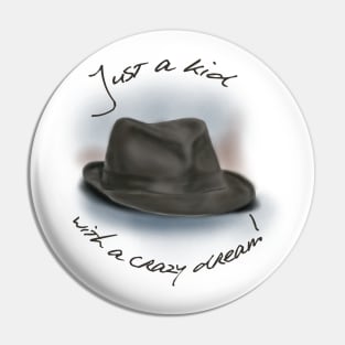 Hat For Leonard Cohen Pin