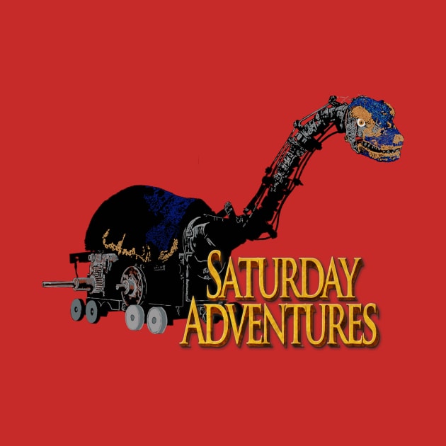 Robot Brontosaurus by SaturdayAdventures