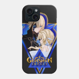 Dainsleif and Lumine - Genshin Impact Phone Case