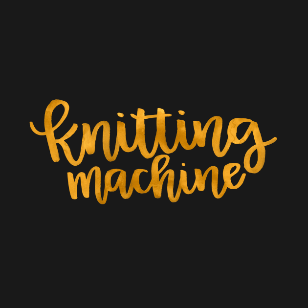 Knitting Machine by randomolive