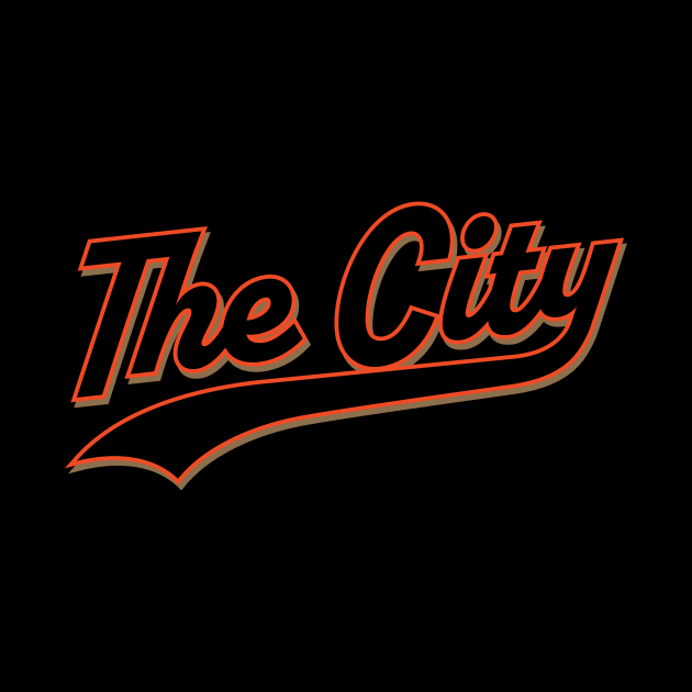 San Francisco 'The City' Baseball Fan Tee: Hit a Foggy Home Run! by CC0hort