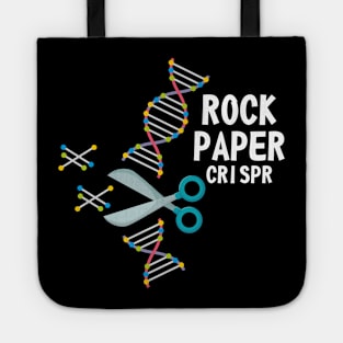 Rock Paper Chrispr Scissors Scientist Biologist Medicine Gift Tote