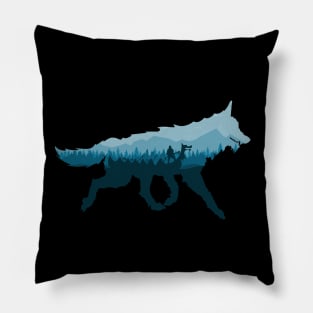 Wolves of the Sea Pillow