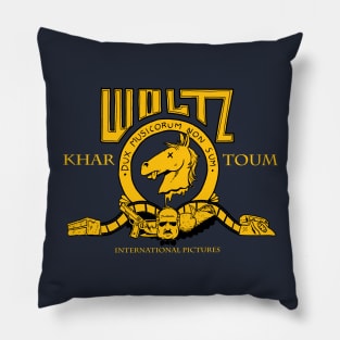 Woltz International Pictures Logo Pillow