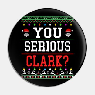 ugly sweater Christmas Clark? Pin