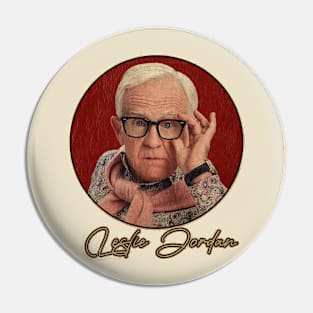 Retro Vintage Leslie Jordan Pin