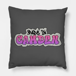Made in Camden I Garffiti I Neon Colors I Pink Pillow